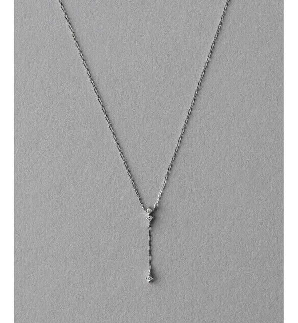 ete「[レイヤード] PT900/850 ダイヤモンド ネックレス」|ネックレス|プラチナム