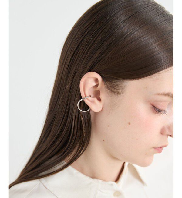 ete「[シェイドカフ] プレーン S プラチナム」|イヤーカフ|