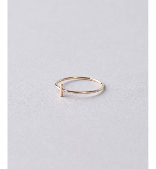 Jouete「K10YG レイヤー リング」|リング|