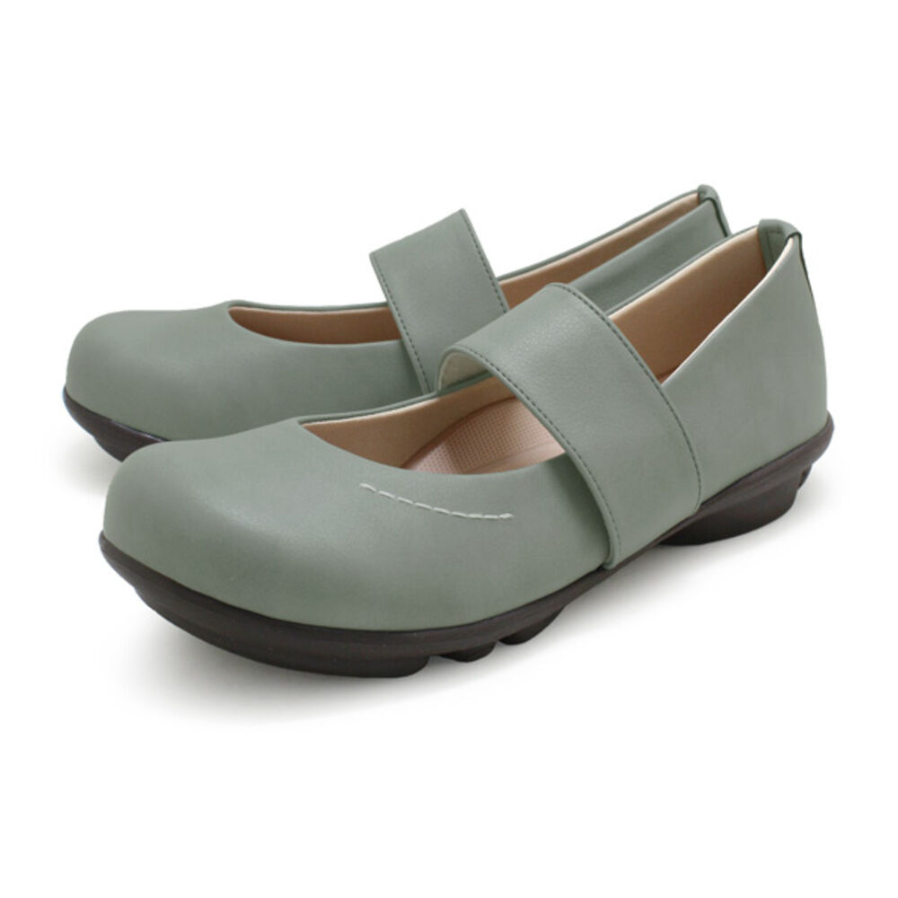 BACKYARD FAMILY「2ball 靴 レディース 通販 日本製 ウォーキングシューズ パンプス ぺたんこ ローヒール」|その他|ブルー1