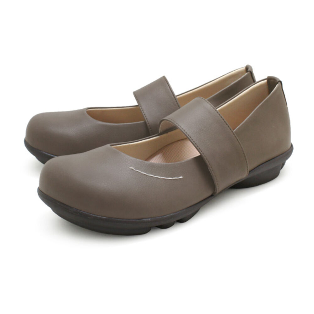 BACKYARD FAMILY「2ball 靴 レディース 通販 日本製 ウォーキングシューズ パンプス ぺたんこ ローヒール」|その他|グレー1