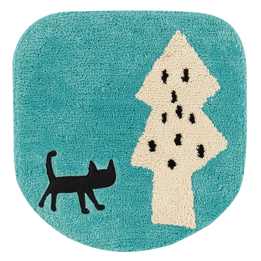 BACKYARD FAMILY「トイレ フタカバー のみ 通販 蓋カバー トイレフタカバー トイレ蓋カバー トイレふたカバー」|トイレタリー・ランドリーグッズ|ブルー1