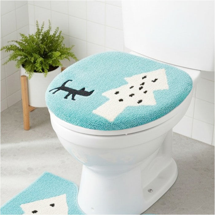 BACKYARD FAMILY「トイレ フタカバー のみ 通販 蓋カバー トイレフタカバー トイレ蓋カバー トイレふたカバー」|トイレタリー・ランドリーグッズ|