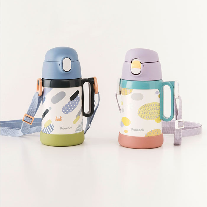 BACKYARD FAMILY「Peacock ピーコック ボトル 2WAY 通販 水筒 子供用水筒 子ども用水筒 ストロー」|食器・キッチングッズ|