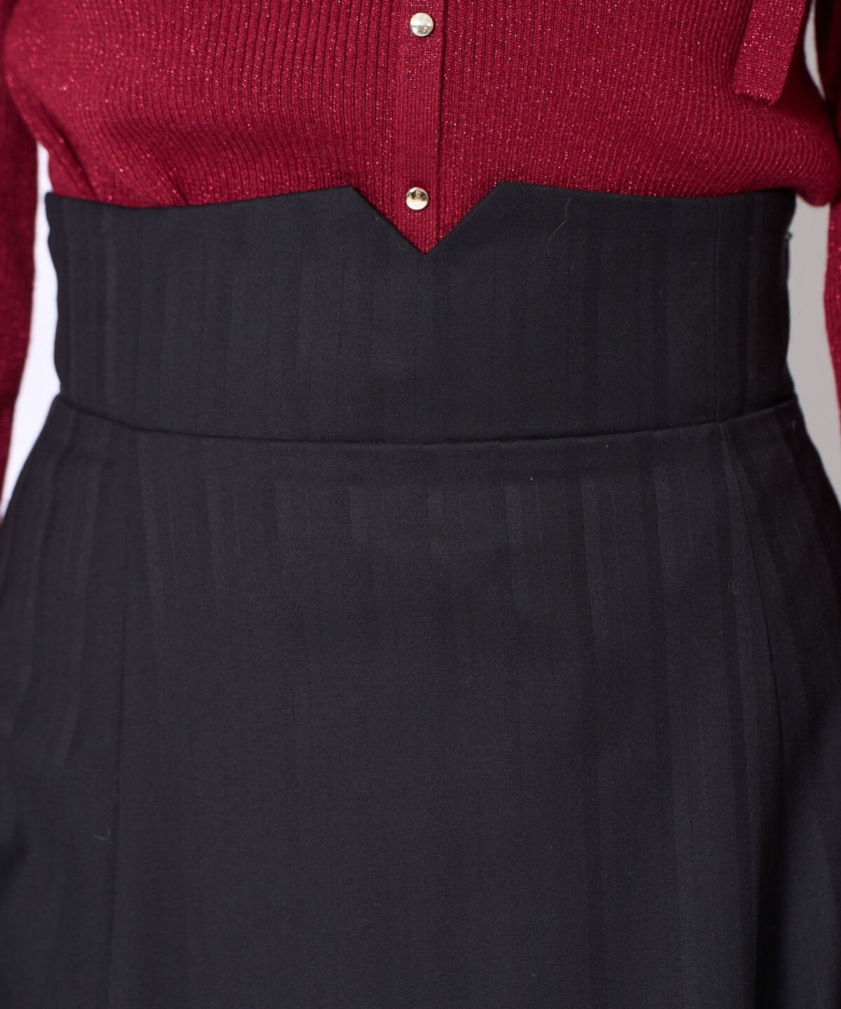 アンドクチュール「ビッグリボンフレアスカート」|フレア|