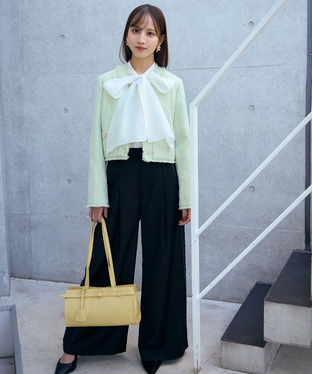 アンドクチュール「サイドレースラインパンツ」|その他|