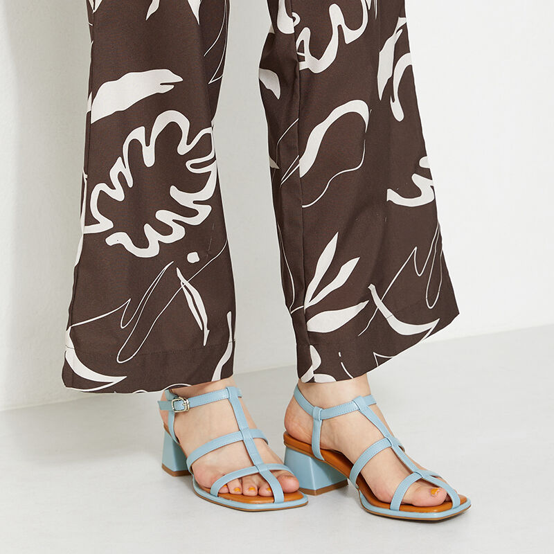 ORiental TRaffic「ボーンストラップバイカラーサンダル/31250」|サンダル|