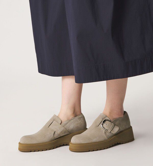 ODETTE E ODILE「ボリュームソールベルト フラット50&uarr;」|スリッポン|