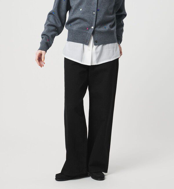 UNITED ARROWS「ルーズ ストレート デニムパンツ」|デニム|