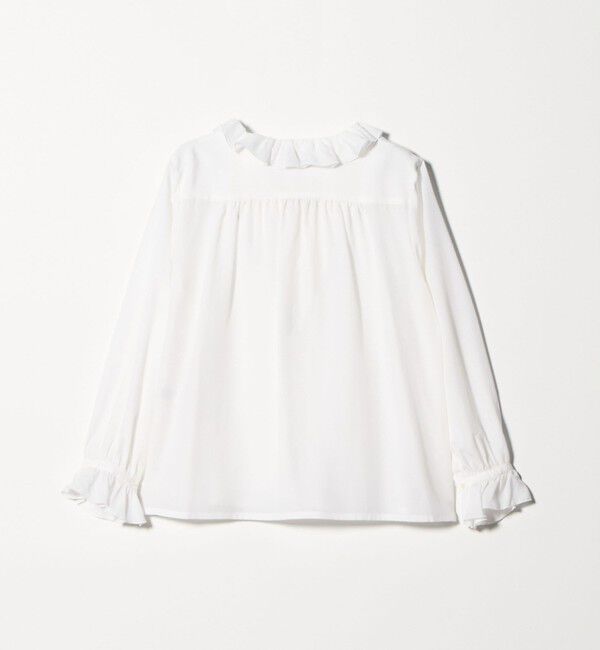 UNITED ARROWS「フリルカラー 2WAY ブラウス ‐ウォッシャブル‐」|シャツ・ブラウス|