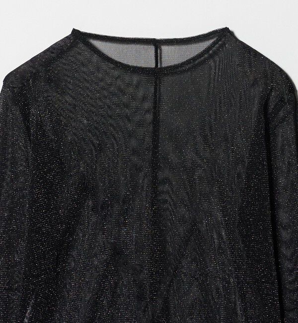 UNITED ARROWS「チュールジャージー グリッター カットソー」|Tシャツ・カットソー|