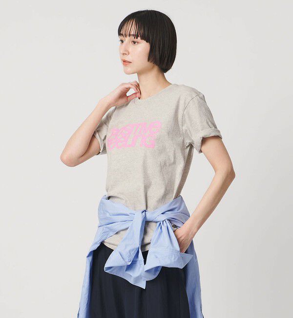 UNITED ARROWS「【別注】＜MIXTA＞POSITIVE FEELING Tシャツ LT.GRAY」|Tシャツ・カットソー|