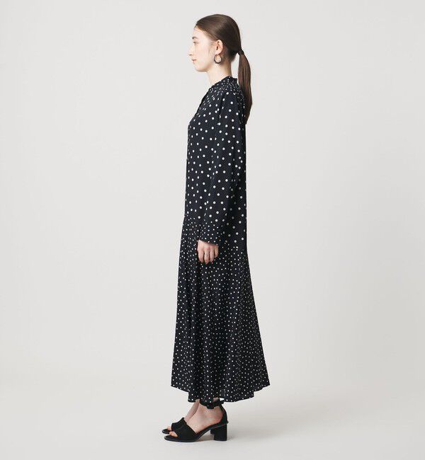 UNITED ARROWS「プリント シャツワンピース ‐ウォッシャブル‐」|ワンピース|