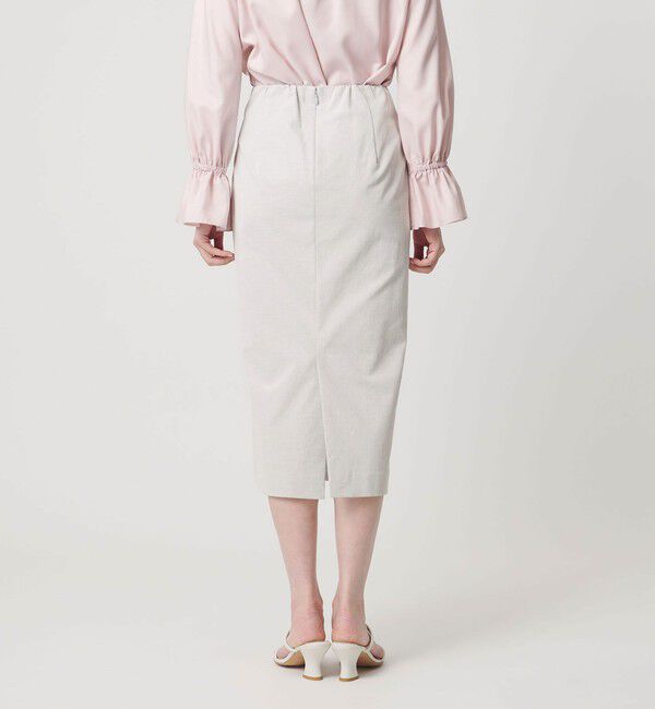 UNITED ARROWS「RIRANCHA ツイル タイトスカート ‐ウォッシャブル‐」|スカート|