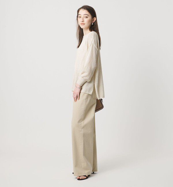 UNITED ARROWS「ペーパー プルオーバー ニット」|ニット・セーター|