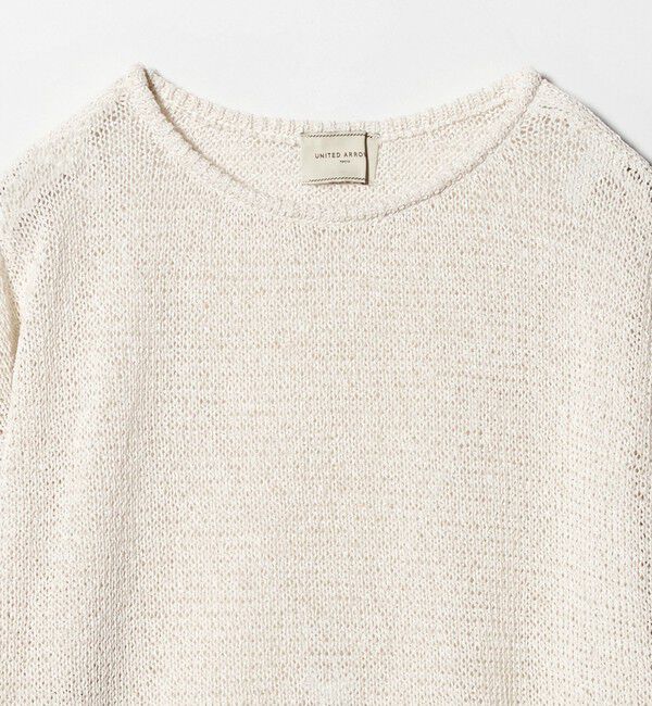UNITED ARROWS「ペーパー プルオーバー ニット」|ニット・セーター|
