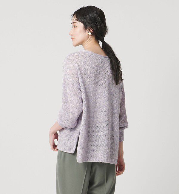 UNITED ARROWS「ペーパー プルオーバー ニット」|ニット・セーター|LILAC