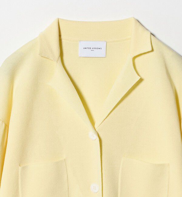 UNITED ARROWS「ジャケットライク ニットカーディガン ‐ウォッシャブル‐」|カーディガン|