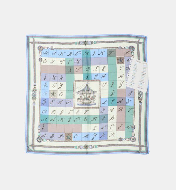 UNITED ARROWS「＜manipuri＞SILK 65&times;65 スカーフ 26SS」|バンダナ・スカーフ|