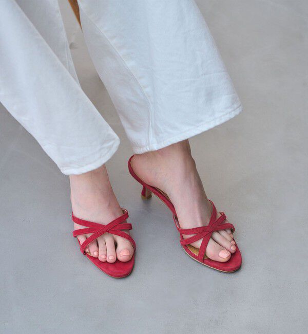 UNITED ARROWS「ライン ミュール」|サンダル|