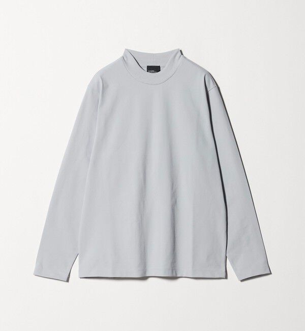 UNITED ARROWS green label relaxing「【WEB限定】JUST fit クリーン カノコ モックネック 長袖 Tシャツ -抗菌-」|Tシャツ・カットソー|