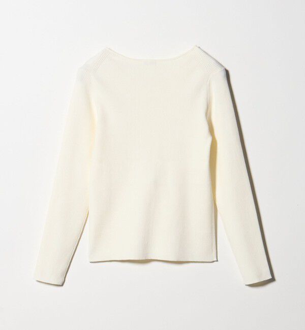 UNITED ARROWS green label relaxing「＜1_OF MINE＞リブ アシンメトリー ネック プルオーバー ニット」|ニット・セーター|