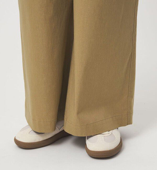 UNITED ARROWS green label relaxing「［size SHORT/TALLあり］オルマイ LI/MIX ワイド パンツ」|その他|