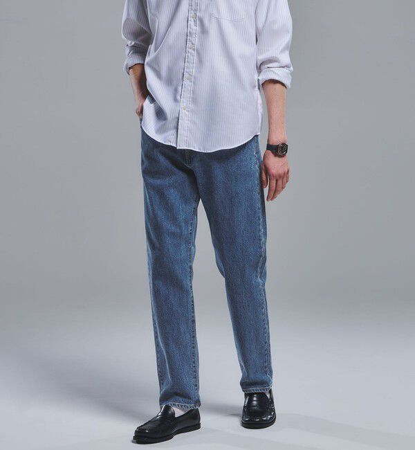 UNITED ARROWS green label relaxing「シグニチャー デニム R2 デニムパンツ」|デニム|LT.BLUE