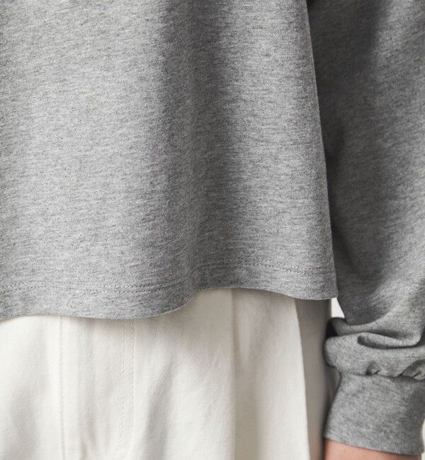 UNITED ARROWS green label relaxing「【WEB限定】＜at ease＞袖フリル プルオーバー カットソー」|Tシャツ・カットソー|