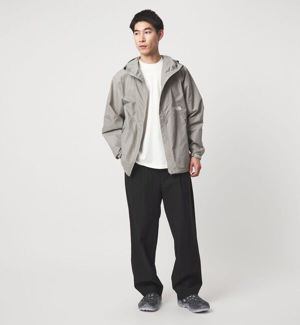 UNITED ARROWS green label relaxing「FINE BASIC コットンナイロン ツイル 2プリーツ W4 ワイドスラックス」|その他|
