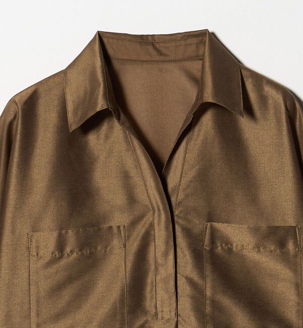 UNITED ARROWS green label relaxing「カールマイヤー スキッパー ポケット シャツ マシンウォッシャブル 通気性」|シャツ・ブラウス|