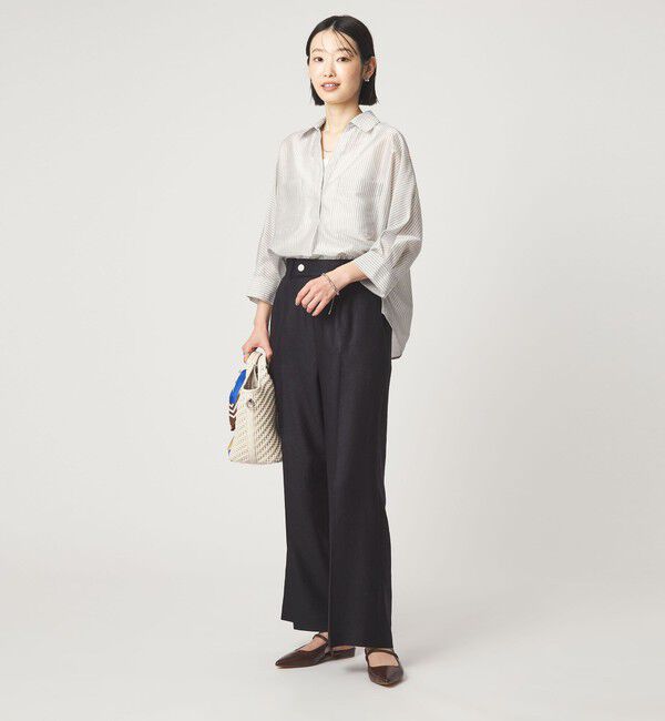 UNITED ARROWS green label relaxing「カールマイヤー スキッパー ポケット シャツ マシンウォッシャブル 通気性」|シャツ・ブラウス|