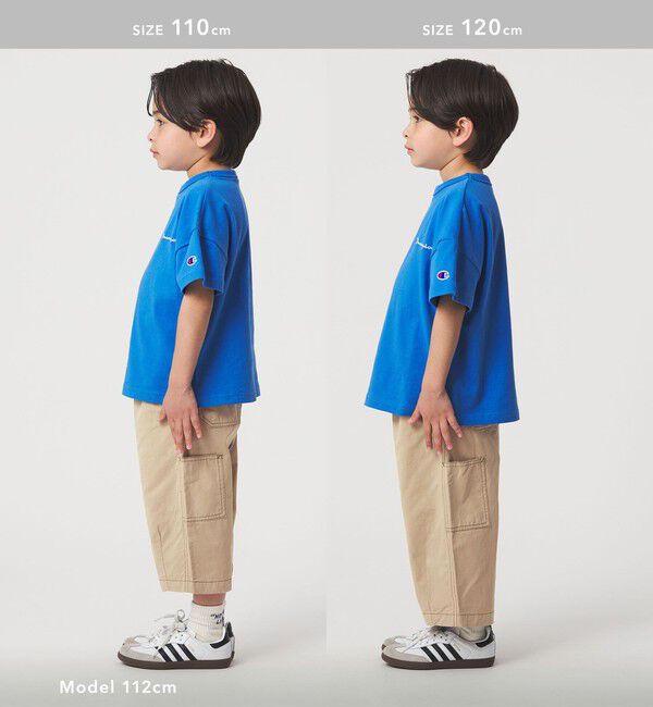 UNITED ARROWS green label relaxing「ツイル クロップド ペインター パンツ / キッズ  100cm-160cm」|チノ|