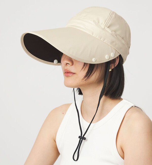 UNITED ARROWS green label relaxing「【WEB限定】＜Wpc.＞UVO 4WAY サンバイザー UVカット・はっ水」|キャップ・キャスケット|