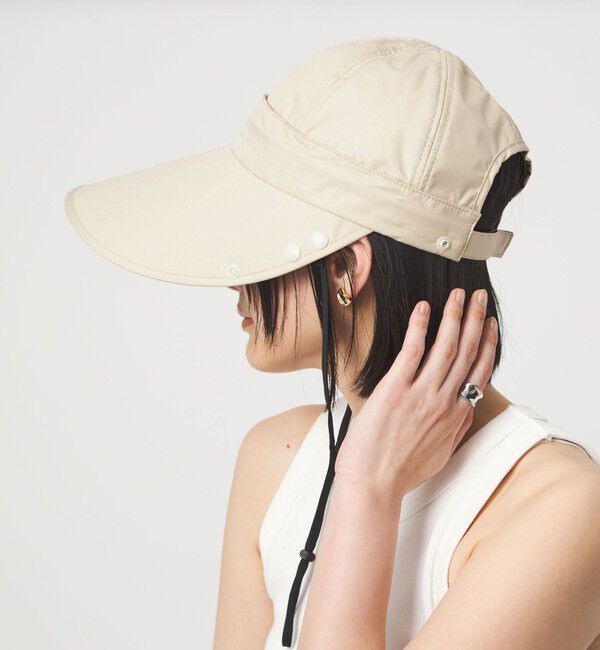 UNITED ARROWS green label relaxing「【WEB限定】＜Wpc.＞UVO 4WAY サンバイザー UVカット・はっ水」|キャップ・キャスケット|