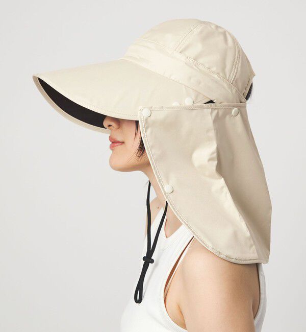 UNITED ARROWS green label relaxing「【WEB限定】＜Wpc.＞UVO 4WAY サンバイザー UVカット・はっ水」|キャップ・キャスケット|