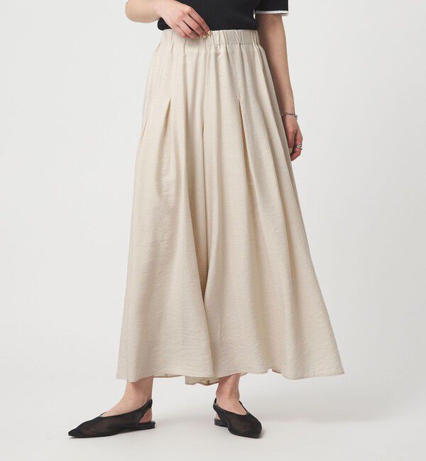 UNITED ARROWS green label relaxing「［size SHORTあり］【WEB限定】＜at ease＞キュロット パンツ」|キュロット|