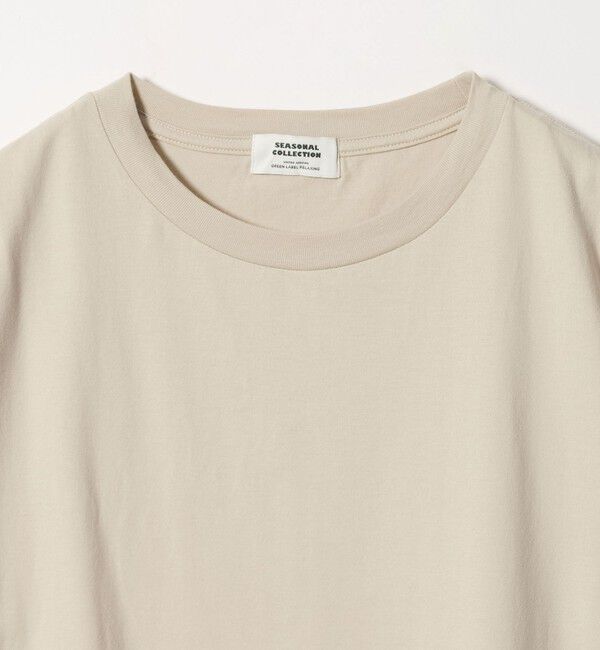 UNITED ARROWS green label relaxing「＜SEASONAL COLLECTION＞LOTUS クルーネック Tシャツ」|Tシャツ・カットソー|