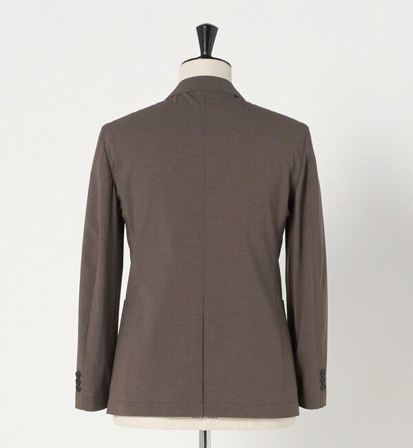 UNITED ARROWS green label relaxing「A+ ポリエステル ピンヘッド 2B スタンダード 2P セットアップジャケット -ウォッシャブル・ストレッチ・撥」|テーラードジャケット|