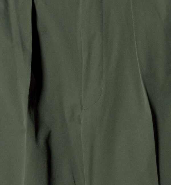 UNITED ARROWS green label relaxing「A+ PERTEX UNLIMITED コットンライク リラックス 1プリーツ スラックス セットアップパンツ -ウォッシャブ」|スラックス|