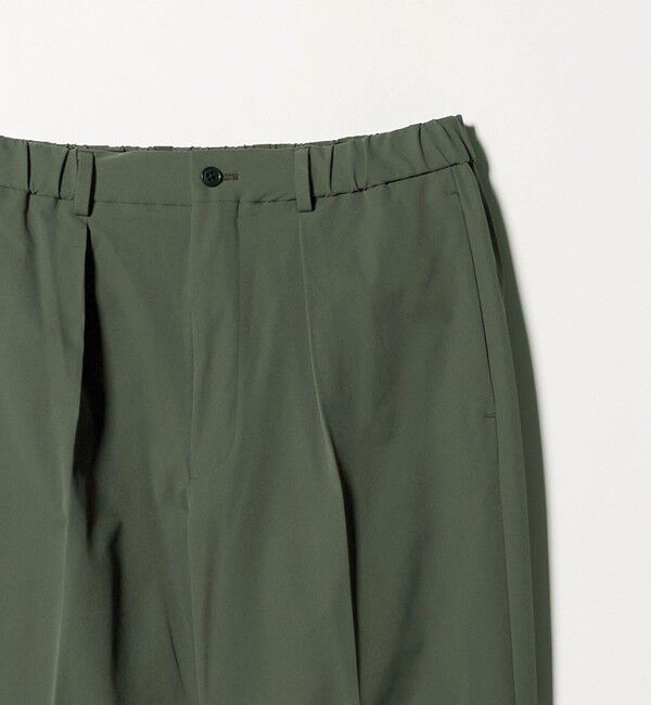 UNITED ARROWS green label relaxing「A+ PERTEX UNLIMITED コットンライク リラックス 1プリーツ スラックス セットアップパンツ -ウォッシャブ」|スラックス|