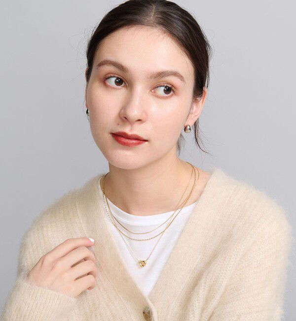 BEAUTY&YOUTH UNITED ARROWS「イビツ ハート 3連ネックレス」|ネックレス|