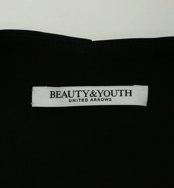 BEAUTY&YOUTH UNITED ARROWS「【WEB限定 Wardrobe DAILY MINIMAL】ダブルクロス カラーレスジャケット ウォッシャブル」|ノーカラージャケット|