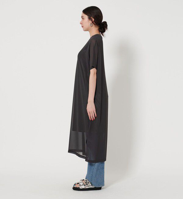 BEAUTY&YOUTH UNITED ARROWS「シフォンレイヤード ドルマンスリーブ ワンピース 」|ワンピース|