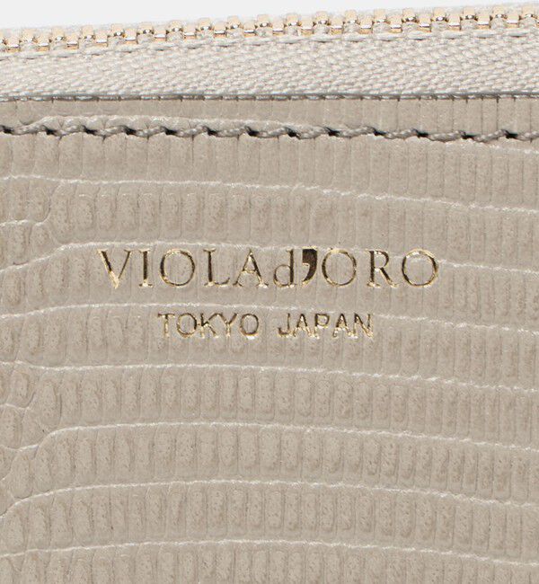 BEAUTY&YOUTH UNITED ARROWS「＜VIOLAd&rsquo;ORO＞リザード エンボス ミニ ウォレット」|財布|