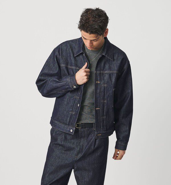 BEAUTY&YOUTH UNITED ARROWS「13.5oz ハイツイスト デニム ジャケット」|デニムジャケット|NAVY