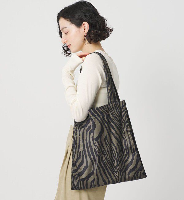 BEAUTY&YOUTH UNITED ARROWS「ゼブラ パッカブル トートバッグ」|トートバッグ|