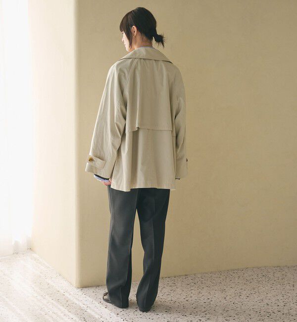 BEAUTY&YOUTH UNITED ARROWS「コットンブレンド ミドルトレンチコート」|トレンチコート|