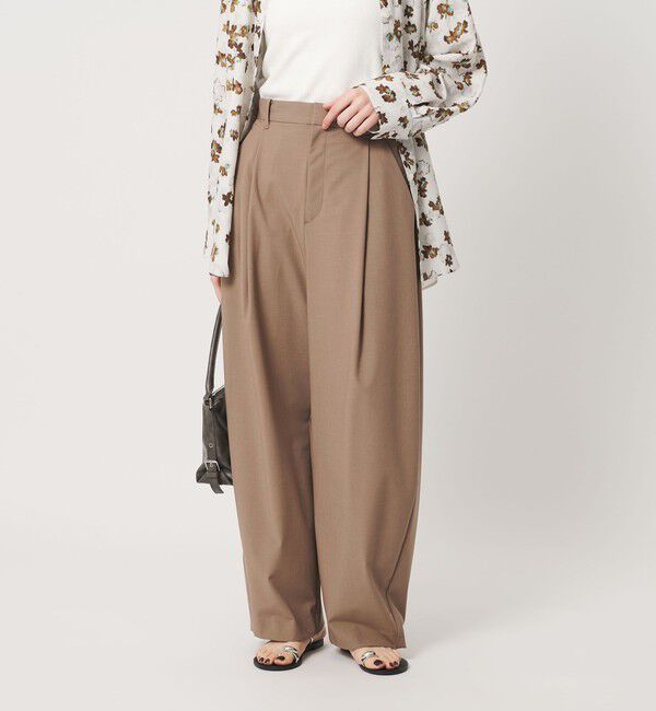 BEAUTY&YOUTH UNITED ARROWS「タック カーブパンツ ウォッシャブル」|その他|