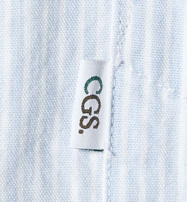 California General Store「＜CGS.＞インディゴ シャンブレーストライプ ボタンダウン シャツ」|シャツ・ブラウス|